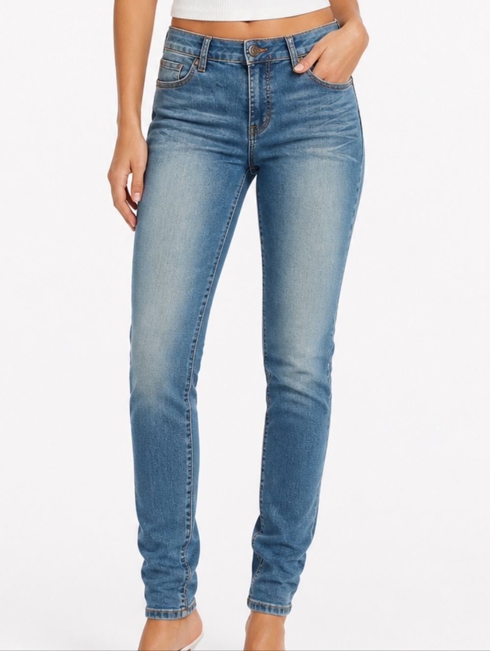 VIP Women's Blue Skinny Jeans NWT